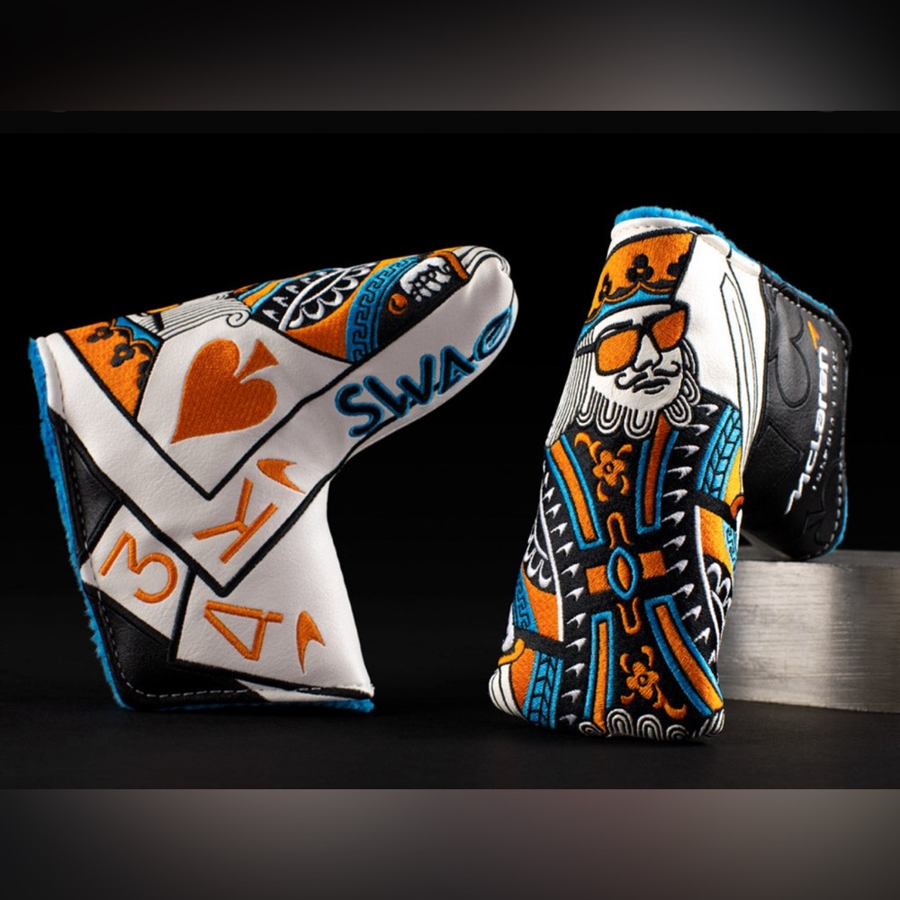 Limited Edition 1/221 • McLaren King of SWAG Blade Cover • Golf Putter
